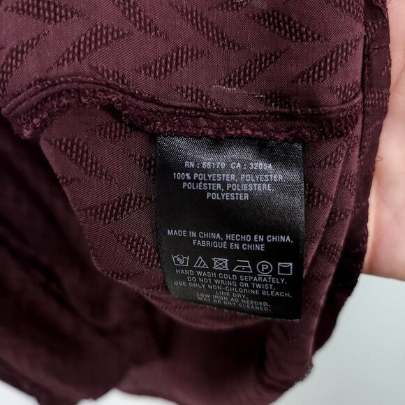 Anthropologie Meadow Rue Blouse Women Size 10 Ruffle Texture Top Romantic Modern - Picture 11 of 12